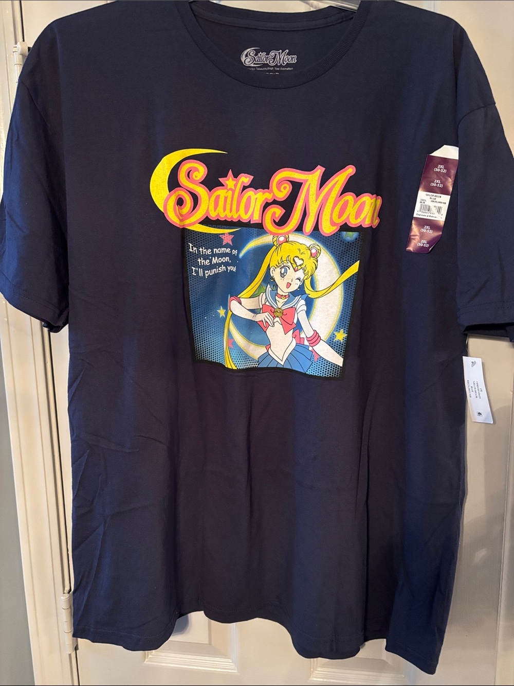 Sailor Moon Navy Tee NWT